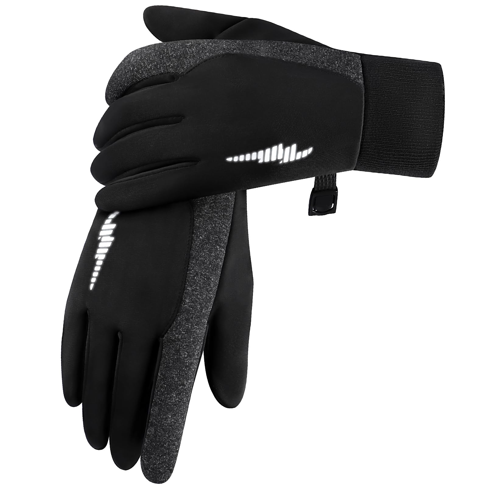 Duoyeree Kids Winter Gloves Touchscreen Water Resistant Warm Fleece Ski