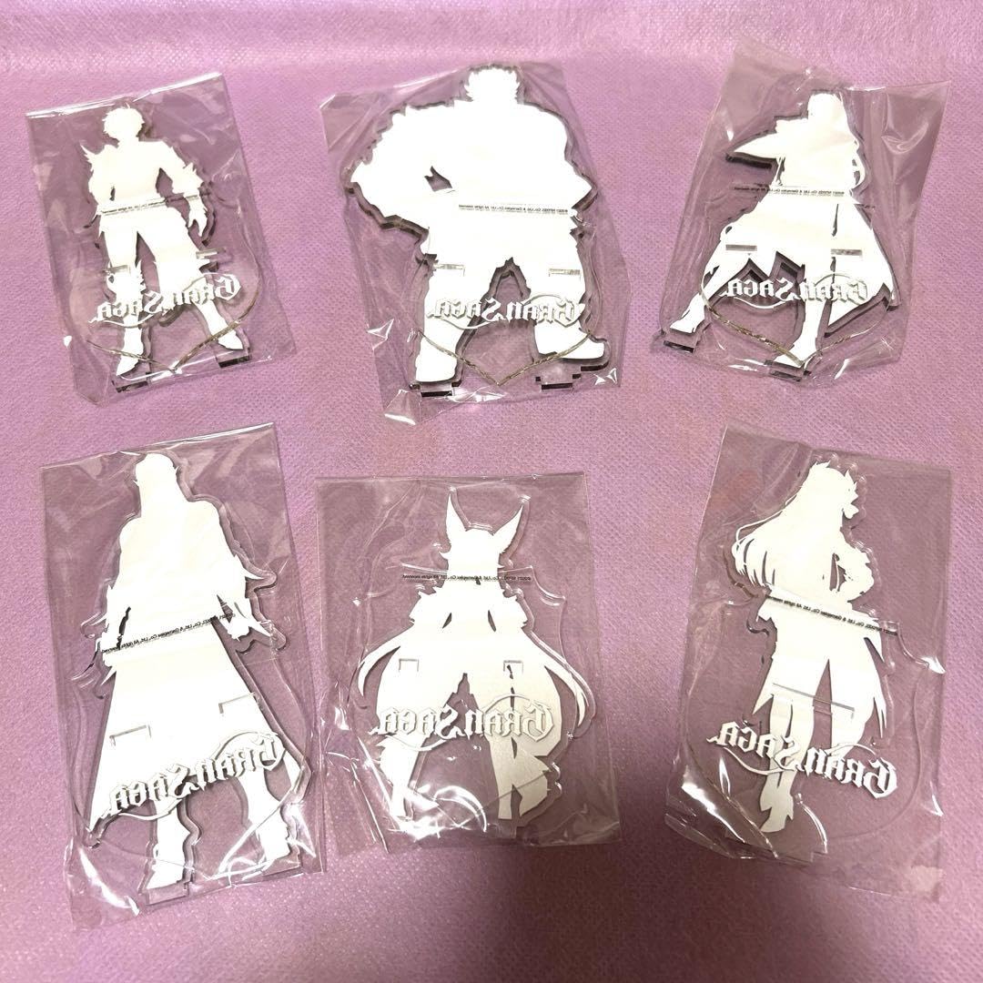 グランサガ　アクリルスタンド Amazon.co.jp: グランサガ アクスタ 6点セット : おもちゃ