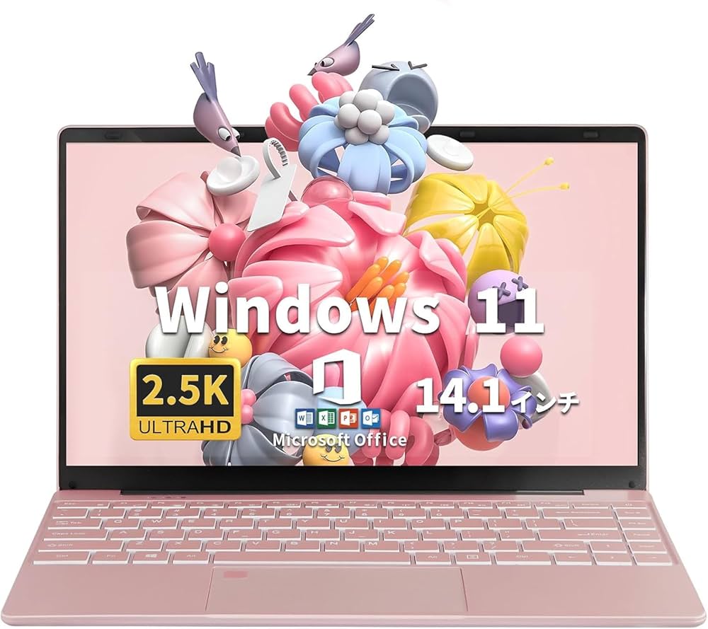 Amazon.co.jp: ESBOOK ノートパソコン 2.5K液晶IPS (2560x1440解像度