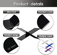 Vista 3 de Soporte Grande de Acrílico Transparente para Libros - Perfecto para Mostrar Libros Abiertos en Tu Mesa de Centro - Ideal para Biblias, Libros