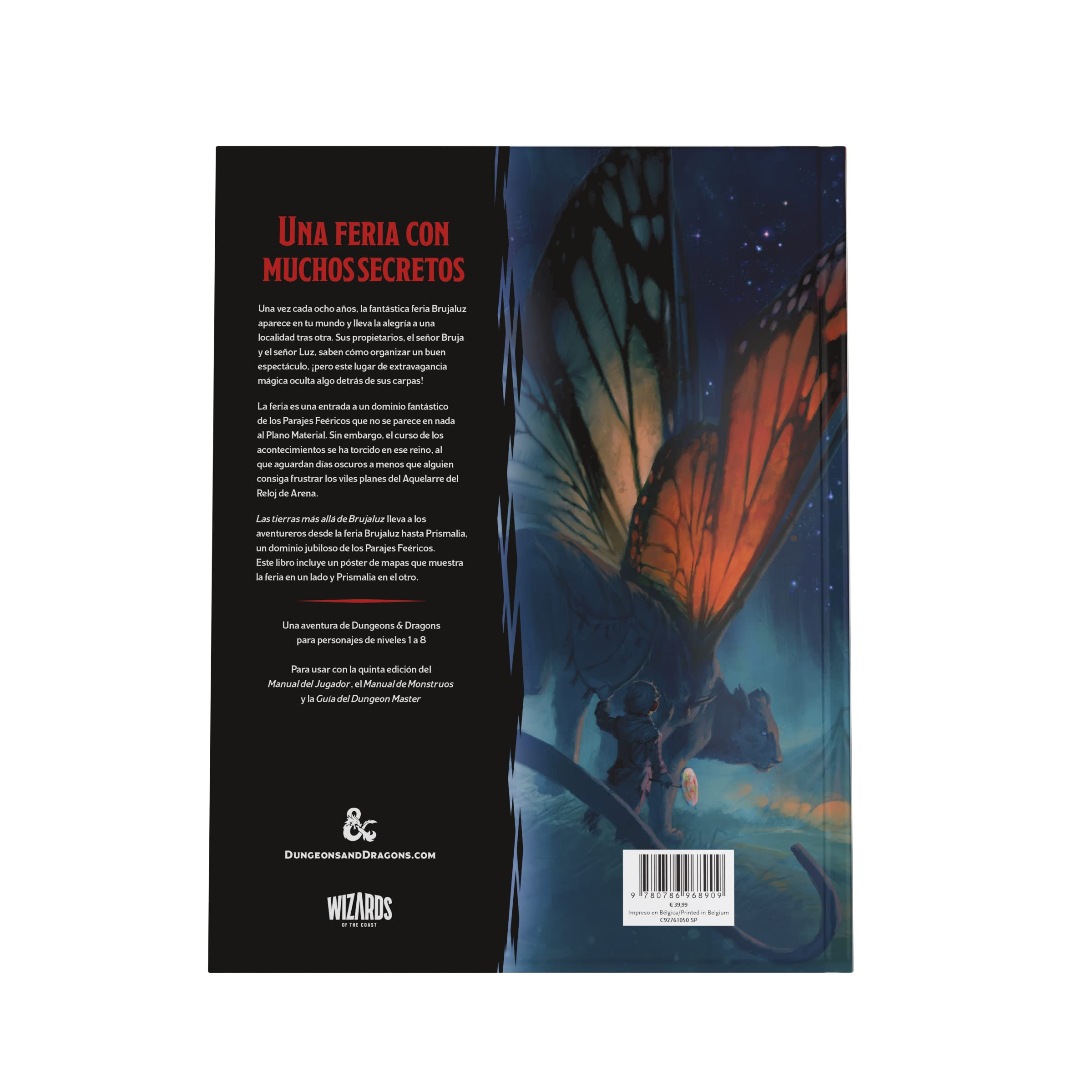 The Wild Beyond the Witchlight: A Feywild Adventure, Libro de aventura de Dungeons & Dragons, Versión en Español