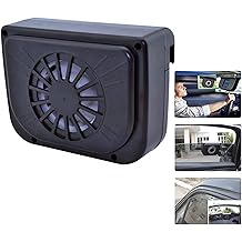 Solar Powered Car Ventilator Window Solar Exhaust Radiator Fan, Window Windshield Auto Air Vent Cooling Fan System Cooler