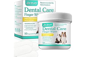 Dog Teeth Cleaning Wipes for Small Dogs