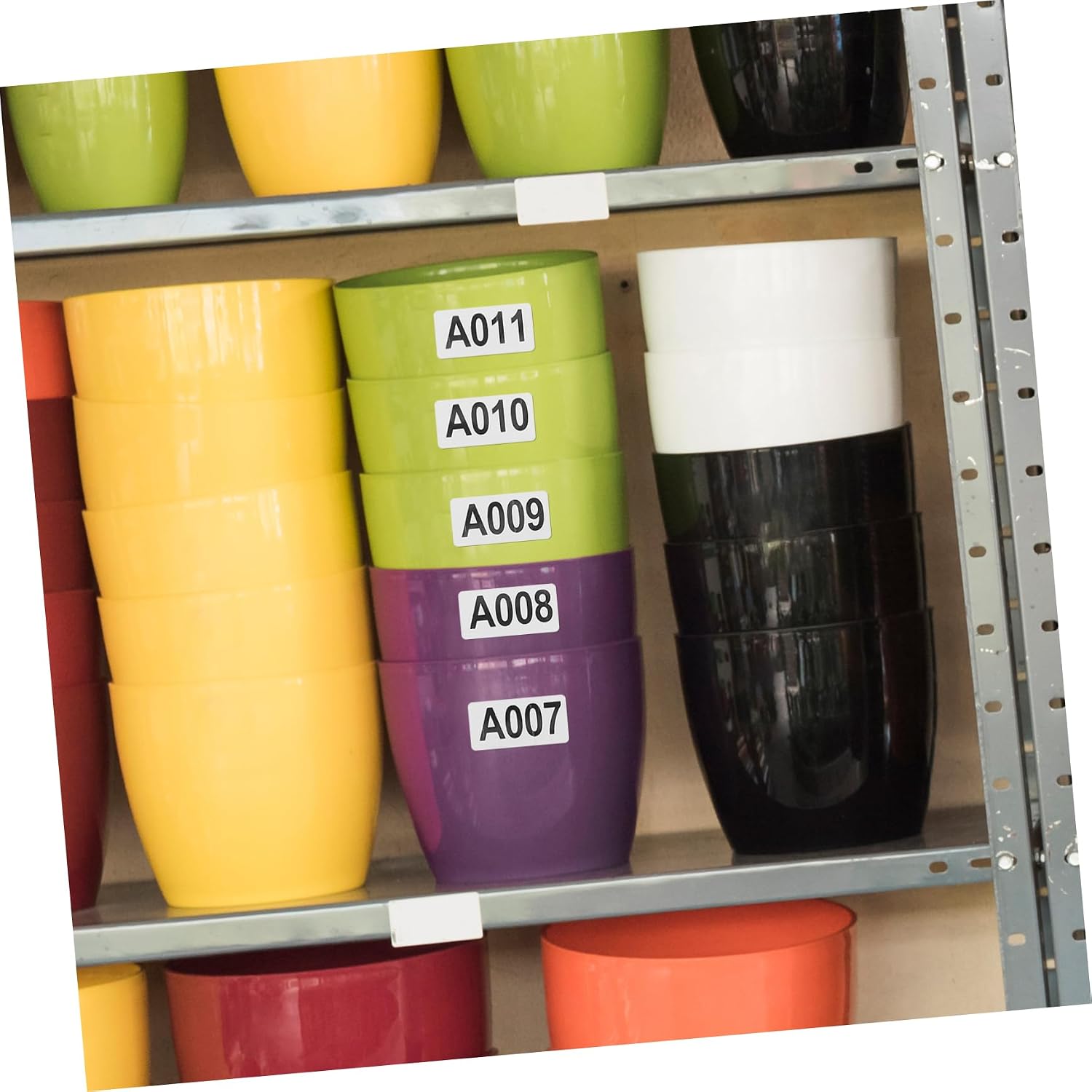 jojofuny 1Roll Stickers Inventory Labels for Organization Easy Application for Warehouses and Logistics Enhance Efficiency and Minimize Errors Pack and Track
