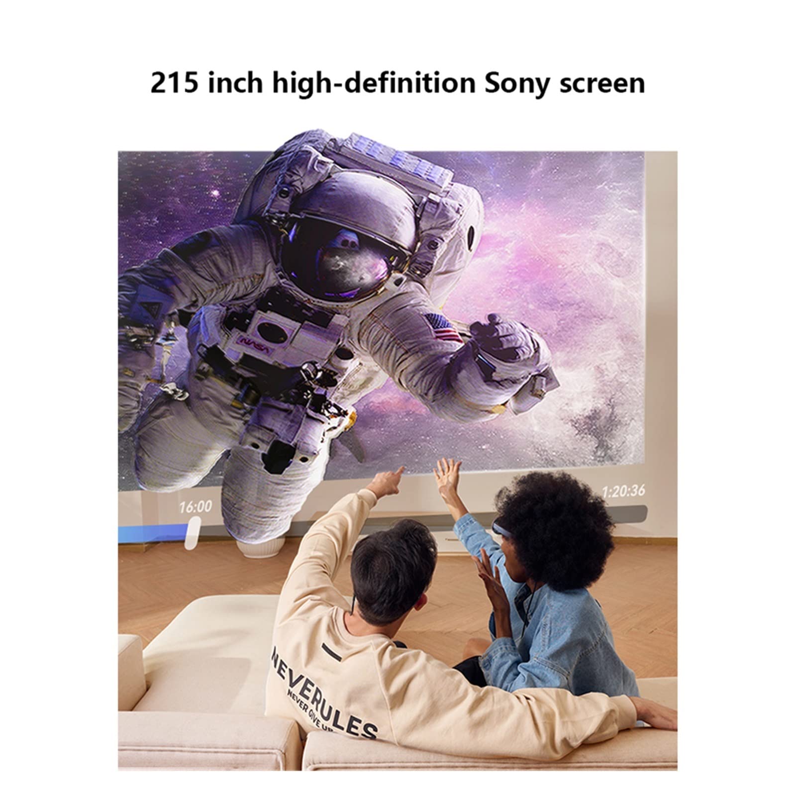 Compatible con Las Gafas Inteligentes 3D de Realidad Aumentada Rokid MAX, Pantalla Micro OLED de 215" (máx.), Campo de visión de 50°, for teléfonos, Switch, PS5, Xbox y PC (Todo en uno).(MAX)