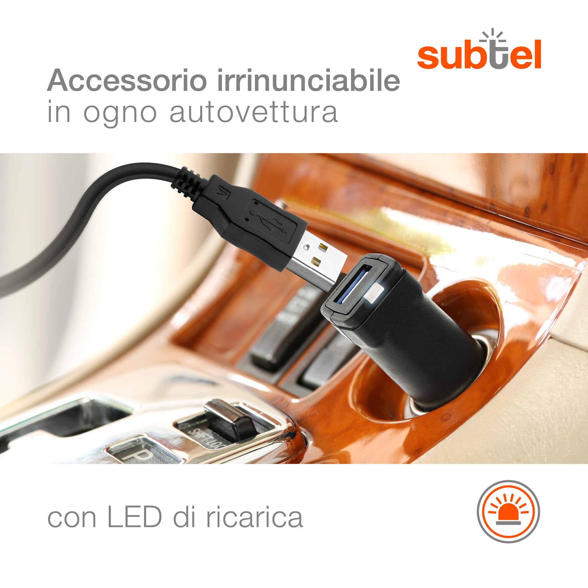 Adattatore USB Alimentazione Continua Per GoPro Hero 3 – Compatibile 100%, Dimensioni 110x79x50 Mm, Peso 50g