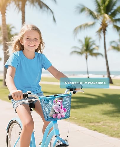 Miniatura 93 de ANZOME Cesta de bicicleta para niños, cesta de bicicleta para niños y niñas, canasta de bicicleta para niños, resistente al agua, adecuada