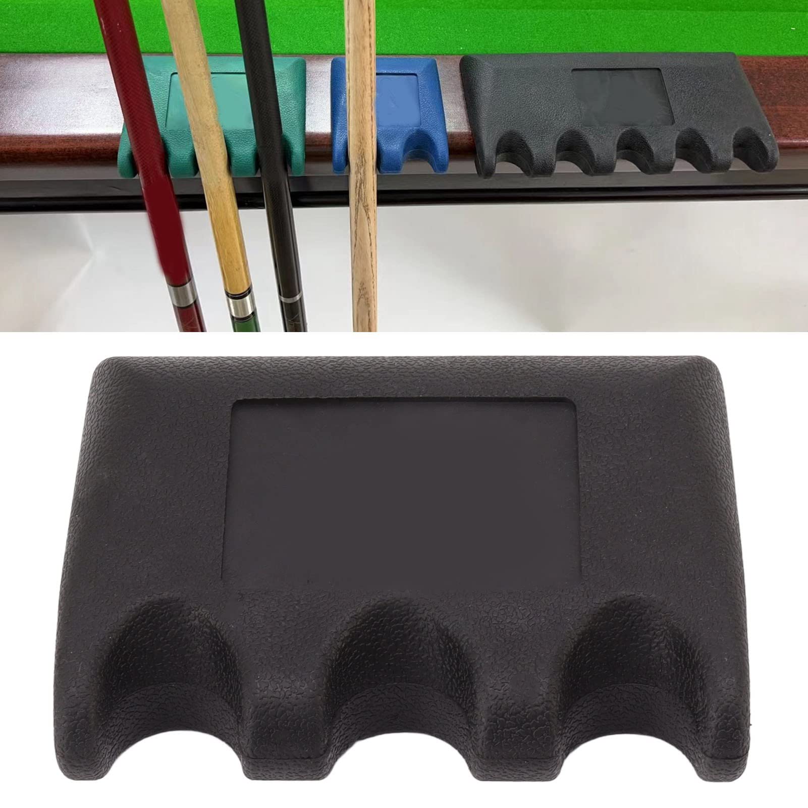 Billard-Queue-Halter, Billard-Queue-Halterung, platzsparend, langlebig, gewichtet, 3 Löcher, für Tisch