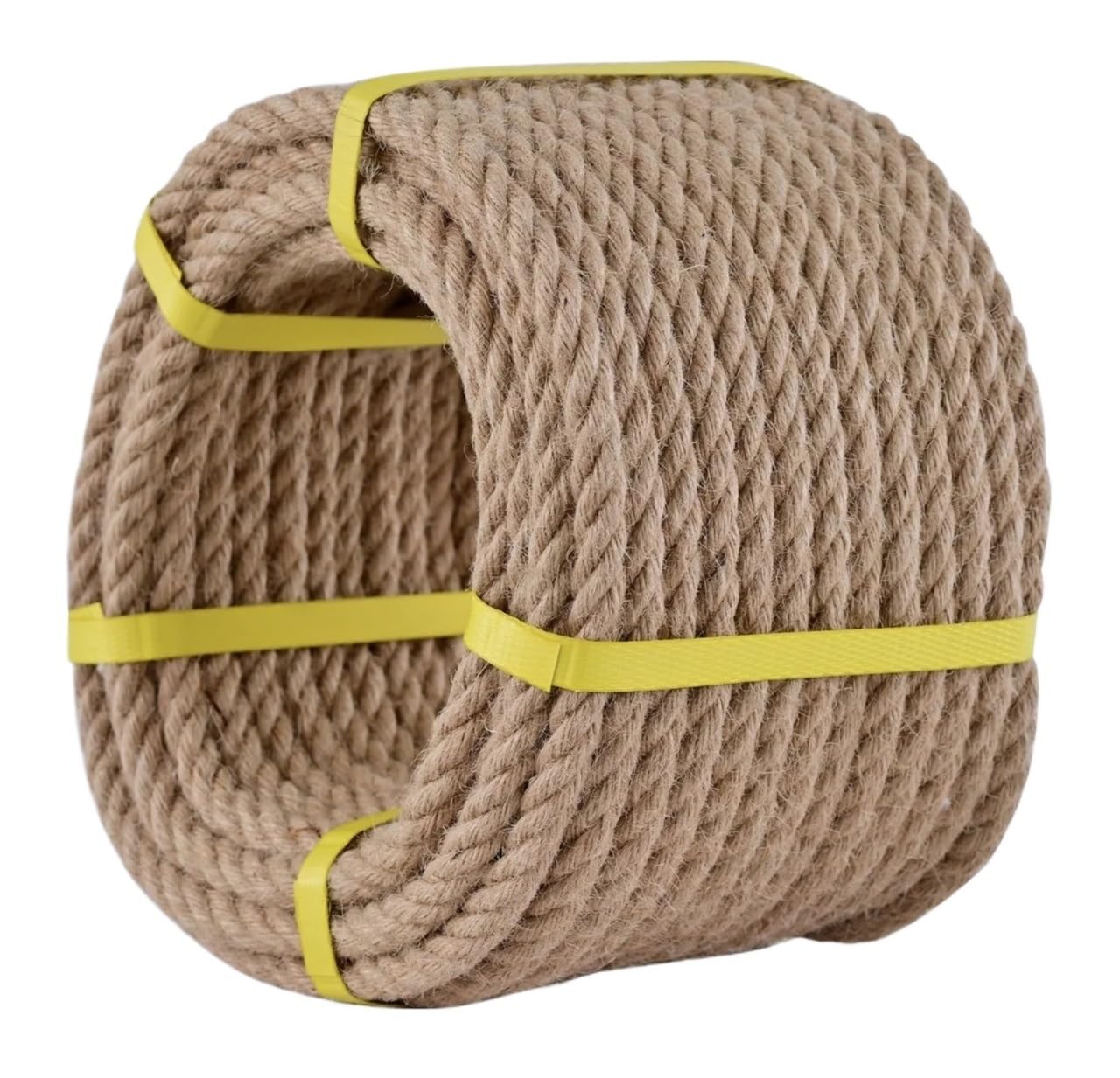 Jute-Schnur, 18 mm, natürlich dick, Gartenschnur, schwer, for Gartenarbeit, Bündelung, Kunsthandwerk, Kunst, Geschenkverpackung, Verpackung(20Meter)