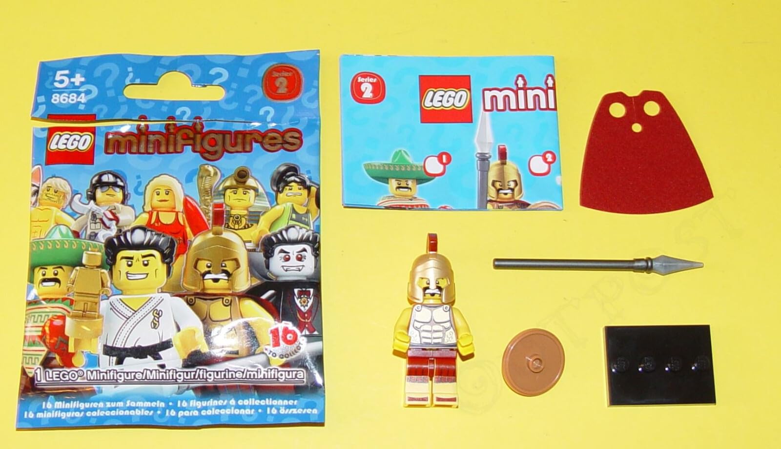 LEGO Minifigure Collection Series 2 LOOSE Mini Figure Spartan