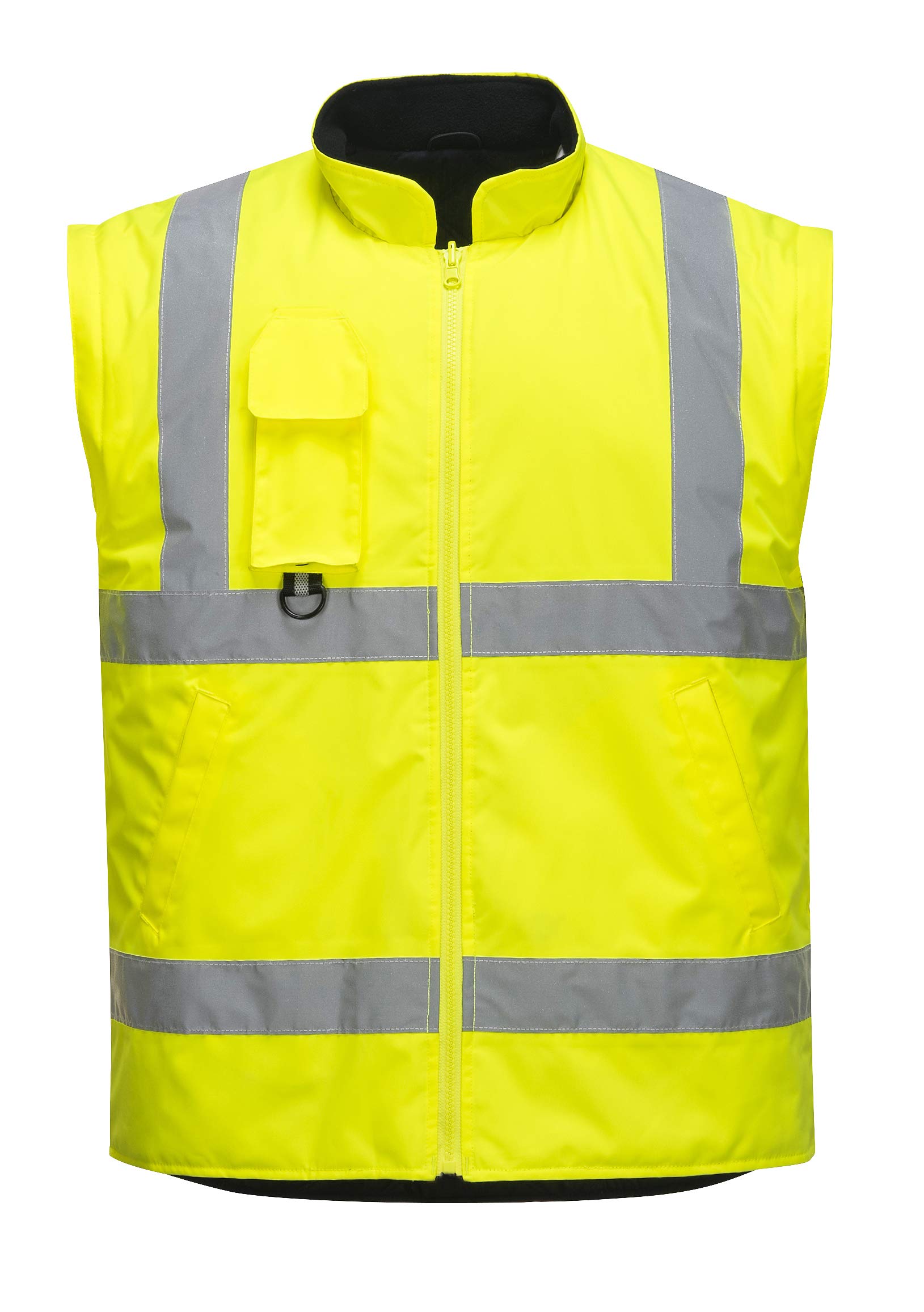 Portwest S427 Kurtka robocza 7-in-1 Elementy Odblaskowe Wysoka Widoczność | Żółty, 2XL, EN ISO 20471 Klasa 3, EN 342, Krój Standardowy, Długi Rękaw, 1 Kieszeń, Klejone Szwy, Oddychająca Odzież, Zima