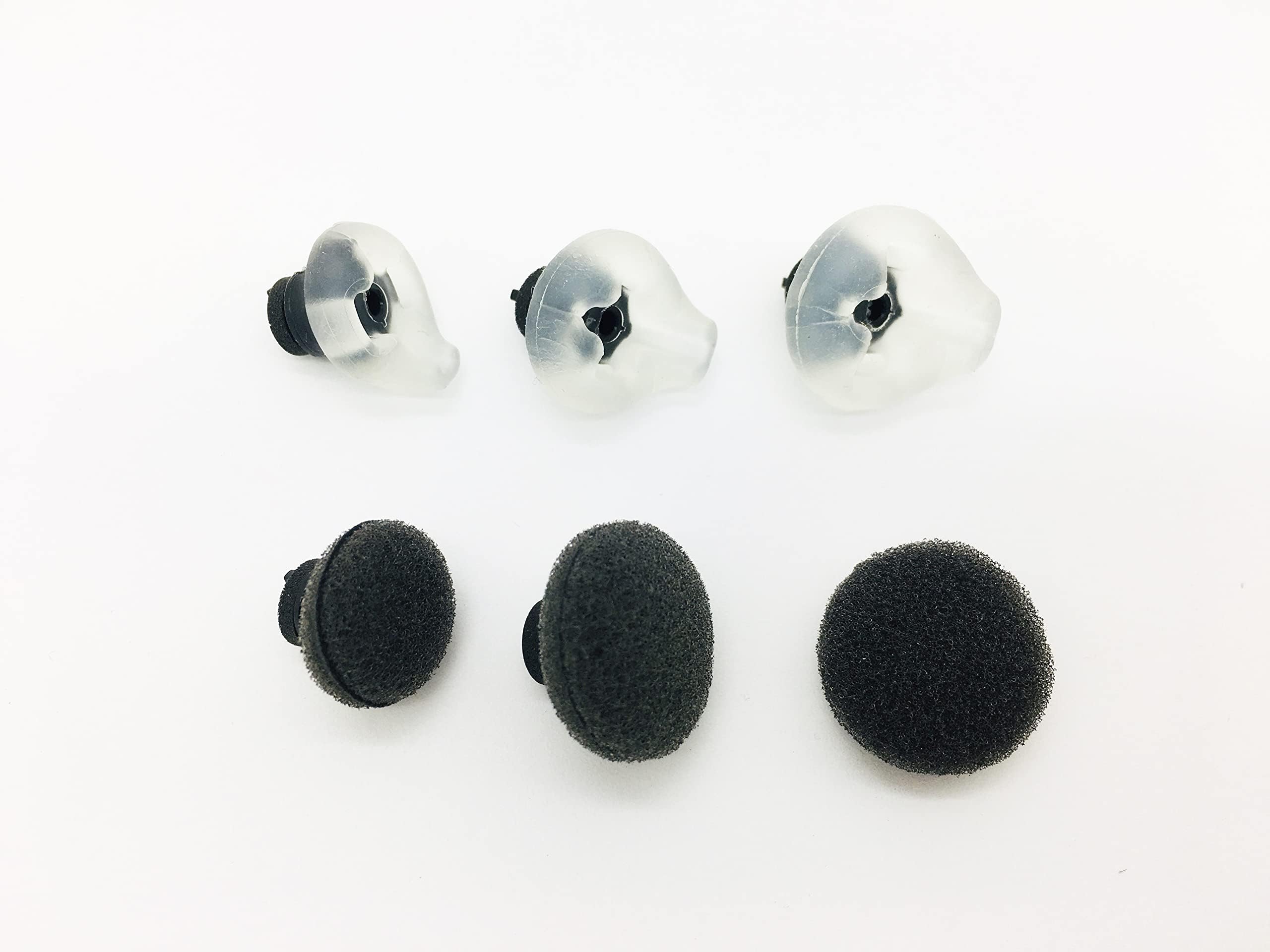 Voyager 510 Ear Tip Kit by AvimaBasics | Premium Replacement Eartips Compatible with Plantronics 72913-01 Ear kit for CS70 and Voyager 510 Headset