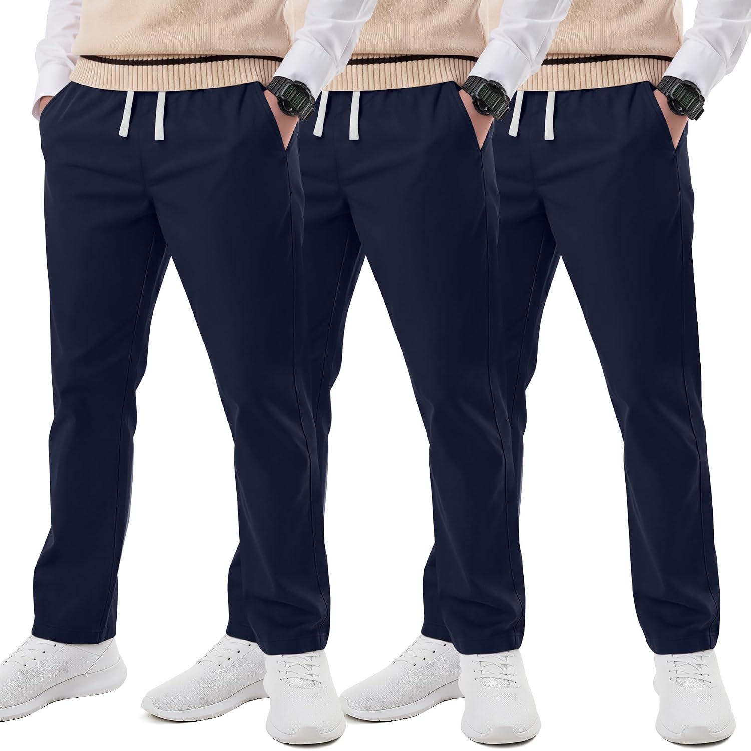 3 Pack Boys School Uniform Pants
