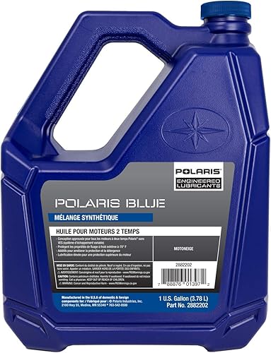Miniatura 2 de Polaris Aceite de Motor de 2 Tiempos de Mezcla Sintética Premium Jarra de 1 Galón OEM 2875036 2882202