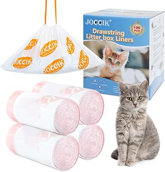 PETKIT PURA X/MAX 100 Drawstring Trash Bags Tear Resistant Automatic Cat Toilet Box