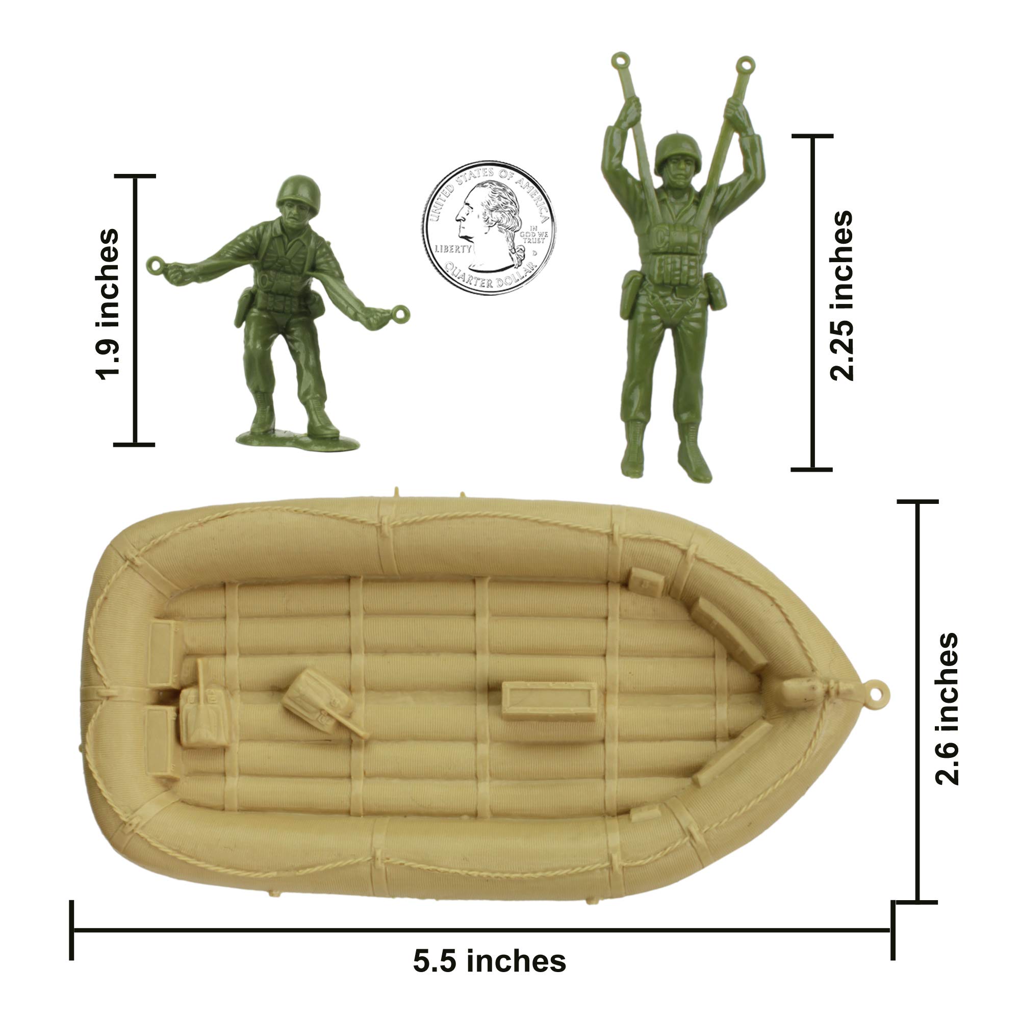 Amazon.co.jp: BMC Marx Plastic Army Men Beach Assault - グリーン対