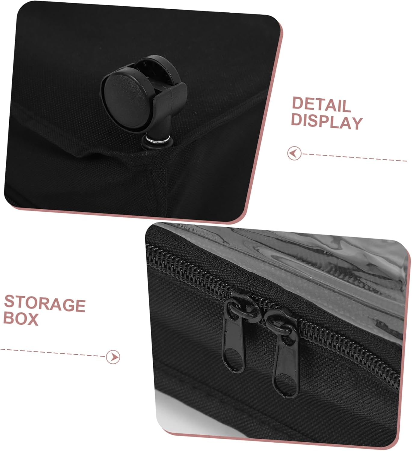 PRETYZOOM Bed Storage Container with Wheels Multi-Functional Clothes and Shoe Organizer Dustproof Rolling Storage Bin for Dorm and Bedroom