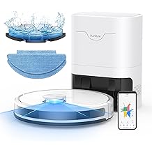 HONITURE Robot Vacuum Cleaner with Wiping Function, Q6 SE Robot Vacuum Cleaner with 5000 Pa Vacuum Cleaner Robot, Ideal for Pet Hair, Carpets and Hard Floors with App Control