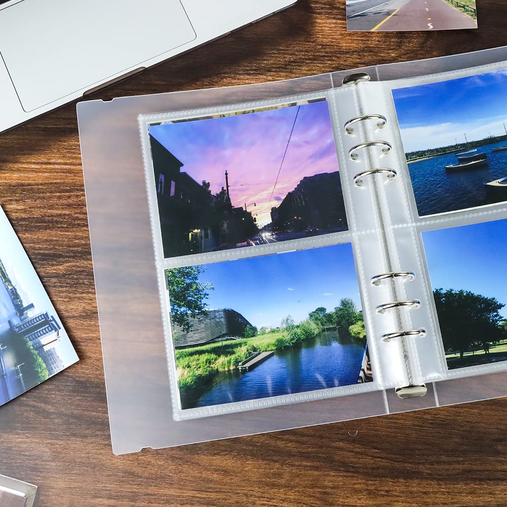 Amazon.co.jp: クリアフォトアルバムリフィルページ A5ソフトPPフォト