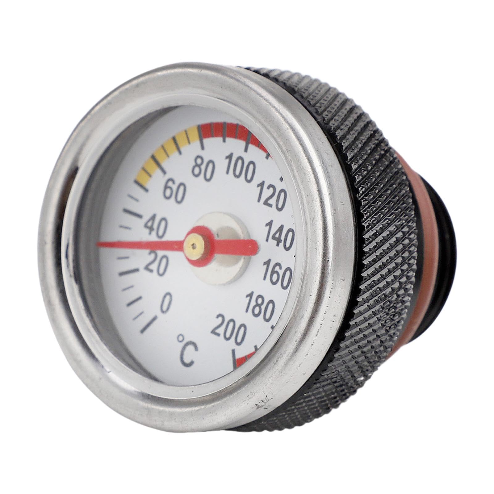 Oil Temp Gauge Metal Fitting Motorcycle Oil Temperature Gauge Oil Temp Meter Black-picture-23