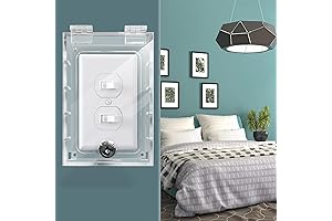 Baby Safety Outlet Cover Lock Box