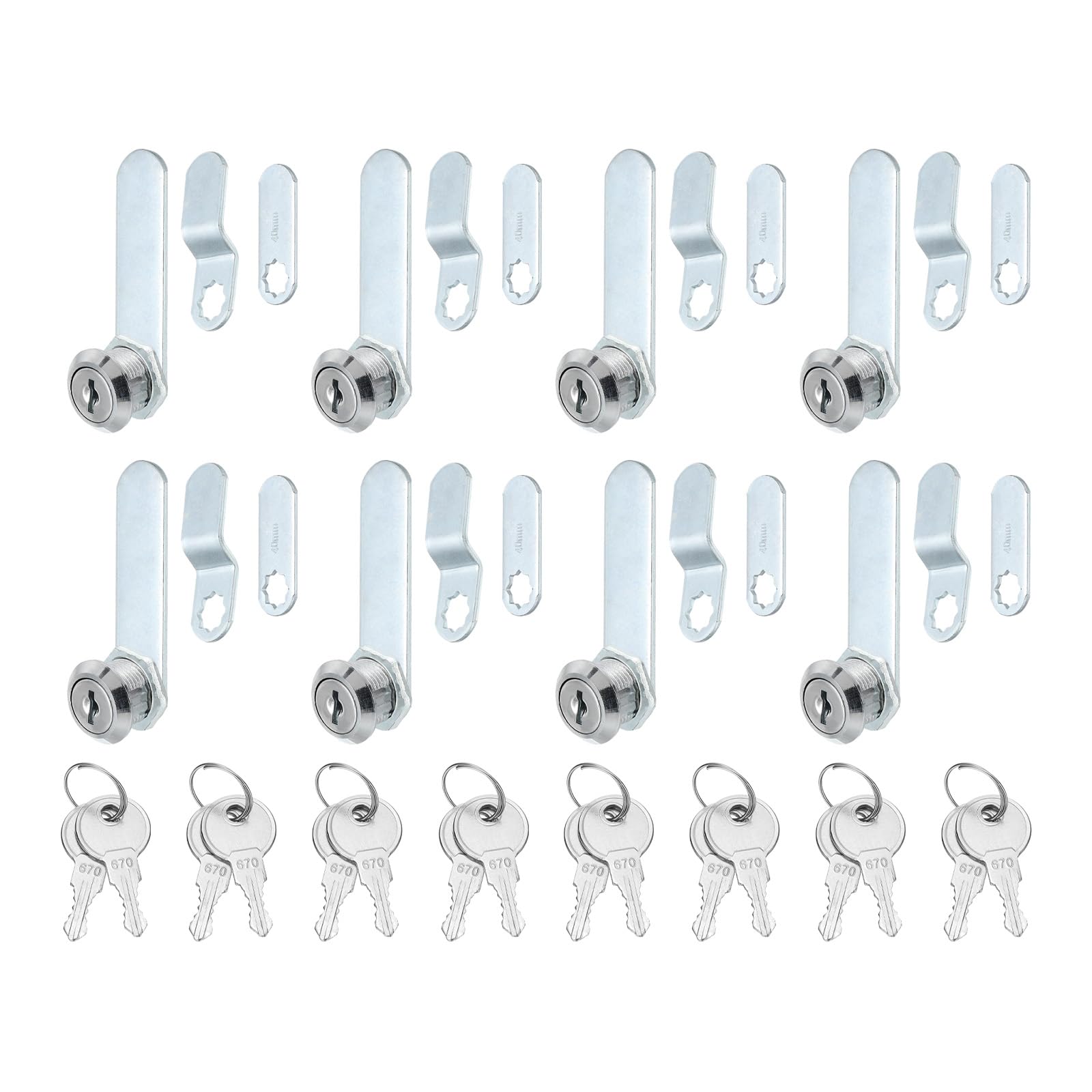 PATIKIL 5/8 Inch Cabinet Locks with Keys