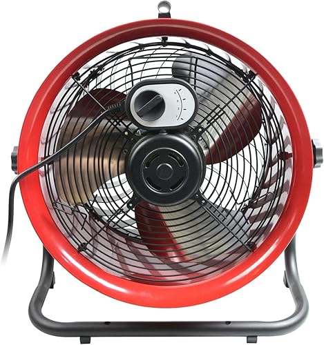Miniatura 8 de MaxxAir HVFF16T RED UPS Ventilador de suelo 16 pulgadas alta velocidad UPS