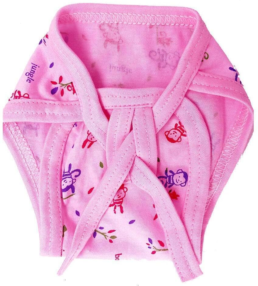 Kmcho New Born Baby Hosiery cotton cloth Diapers/Washable nappy 12 pcs - Soft, Reusable, Breathable, Super Absorbent, Adjustable Fit - Gentle on Baby Skin - Eco-Friendly & Washable 1