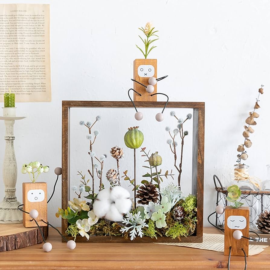 Amazon｜壁掛け フェイクグリーン ウォールグリーン 観葉植物 造花