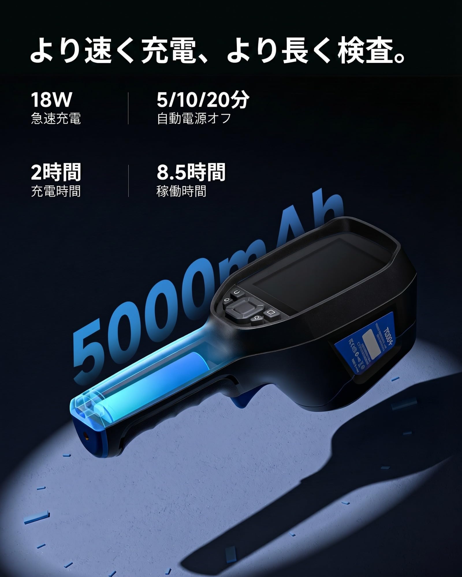 Amazon.co.jp: TOPDON TC004 サーモグラフィーカメラ、 512×384 TISR