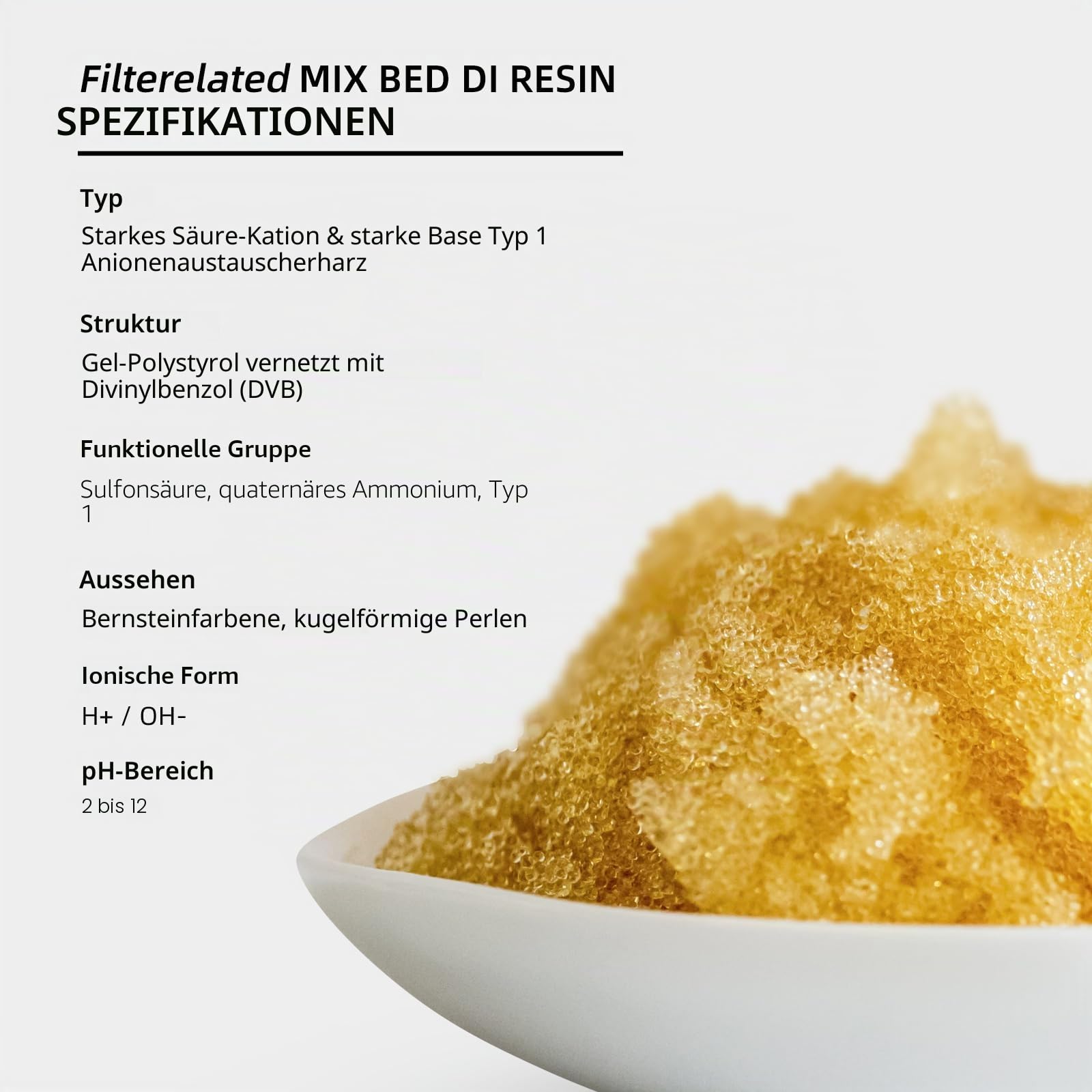 DI car wash filter Spotless Water System Deionized Autowaschanlage für Auto,RV,Fahrzeuge,Motorräder,Fahrräder,Boote,Flugzeuge,Keine Flecken,Keine Handtuch Trocknen (Silber-Resin Bag)