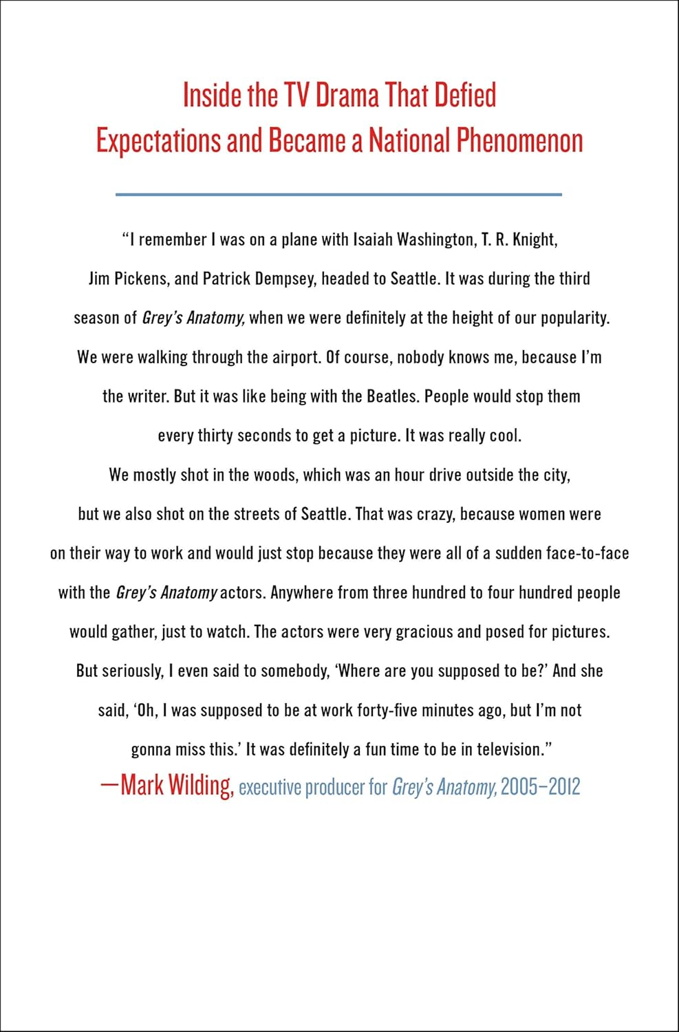 How to Save a Life: The Inside Story of Grey's Anatomy - Image 2