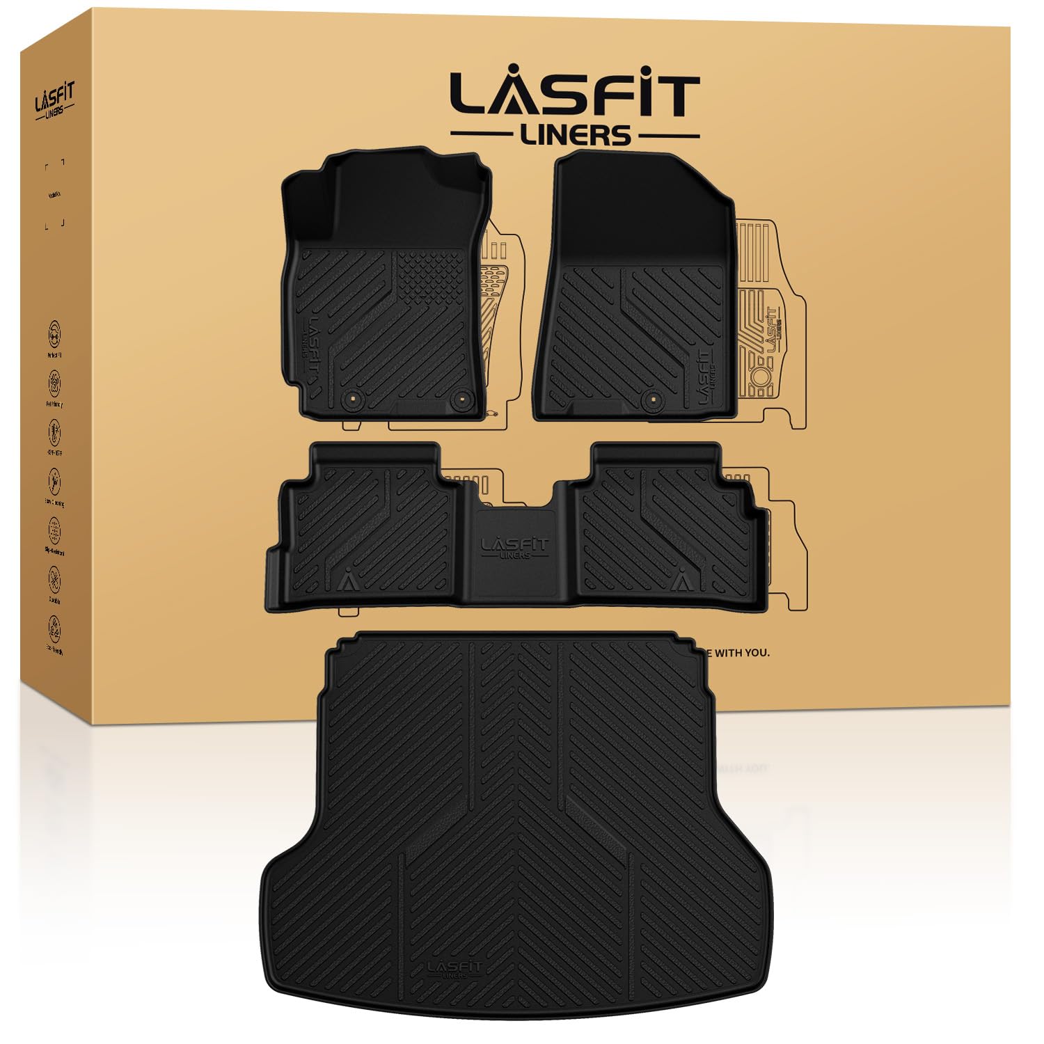 LASFIT Floor Mats & Cargo Mat