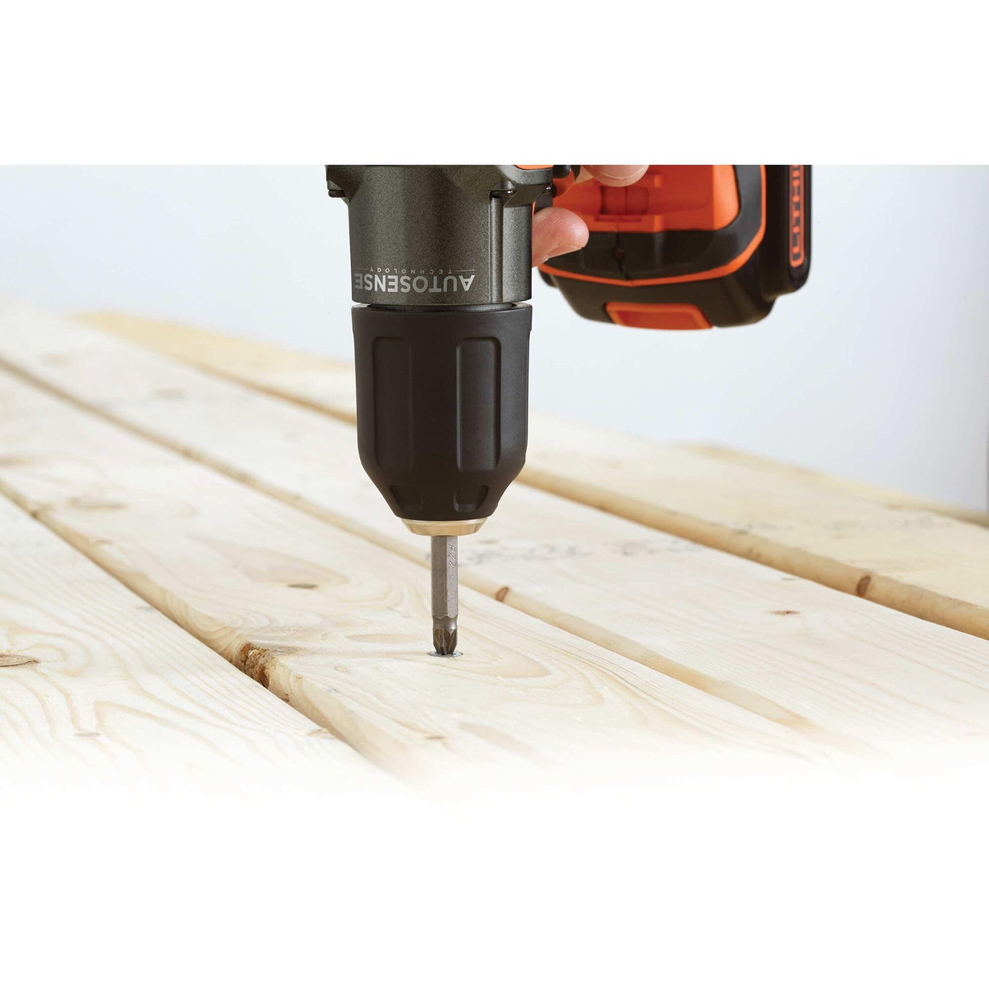 Black + Decker ASD18KB - akumulatorowa wiertarka kombi (litowo-jonowa (Li-Ion), 18 V, 300 min, czarna, pomarańczowa)