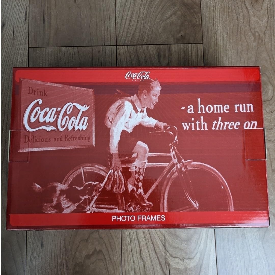 Amazon.co.jp: コカコーラ 自転車型 フォトフレーム : ホーム＆キッチン