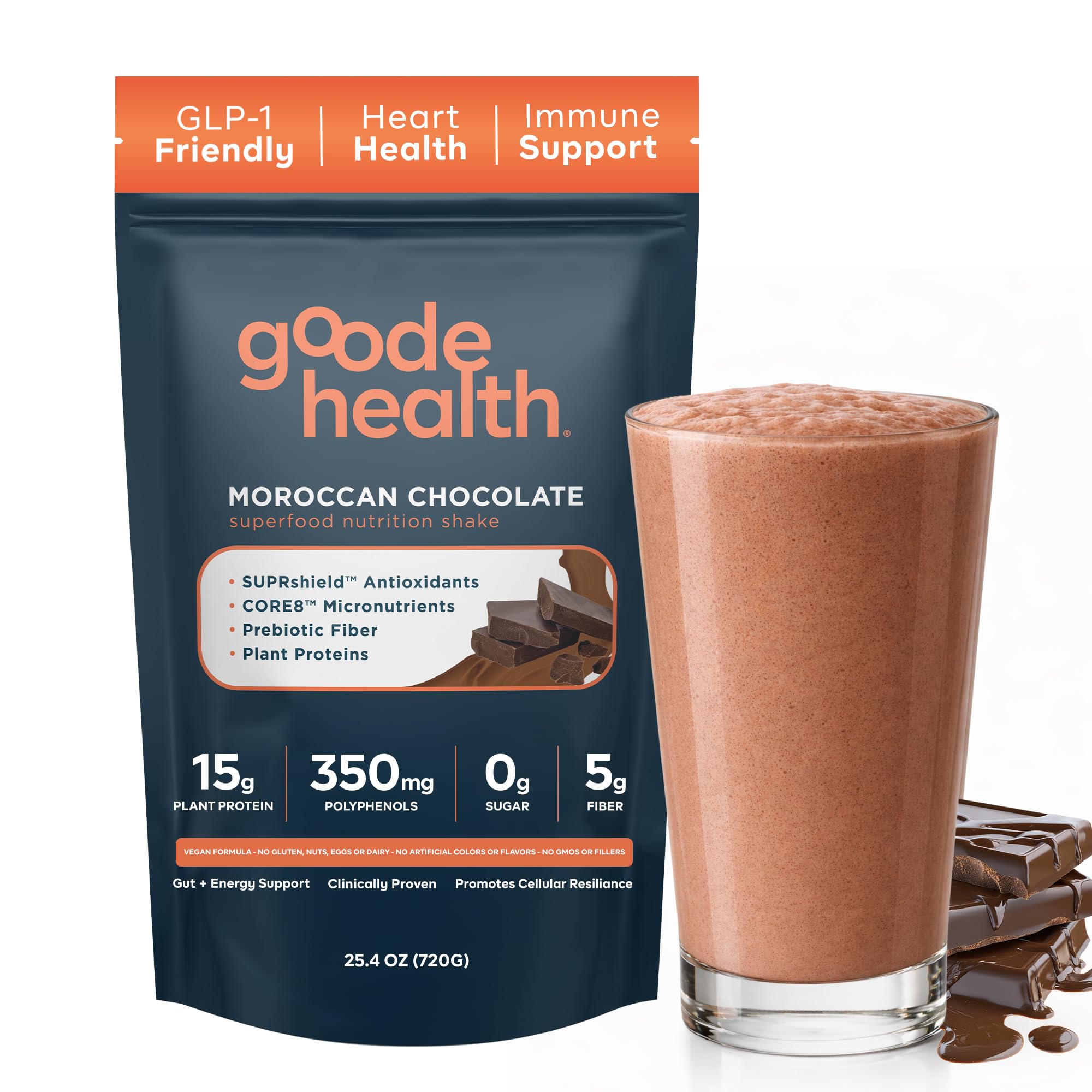 Amazon.com: Goode Health Meal Replacement Shake, Moroccan