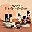 Woody Essential Oils Set, ARVIDSSON Woodsy Fragrance Oil for Candle Making, Sandalwood, Leather, Teakwood, Frankincense, Cedarwood, Pine, Diffuser Essential Oil for Men and Women