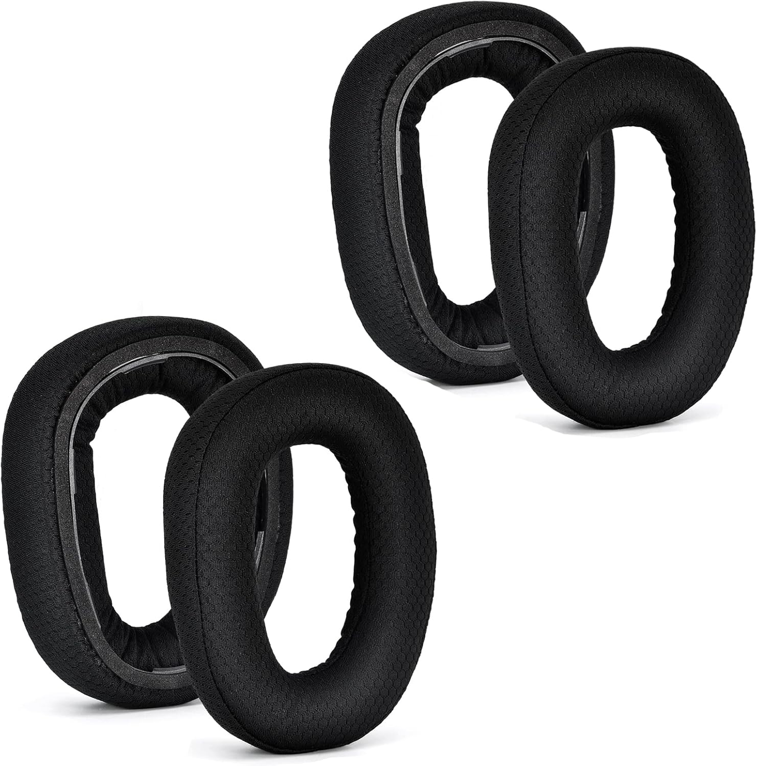 GSP 670 earpads Replacement Ear Pads for Sennheiser GSP 670 GSP 500 600 Comfort Mesh Fabric Headphone Earpads (2 pairs)