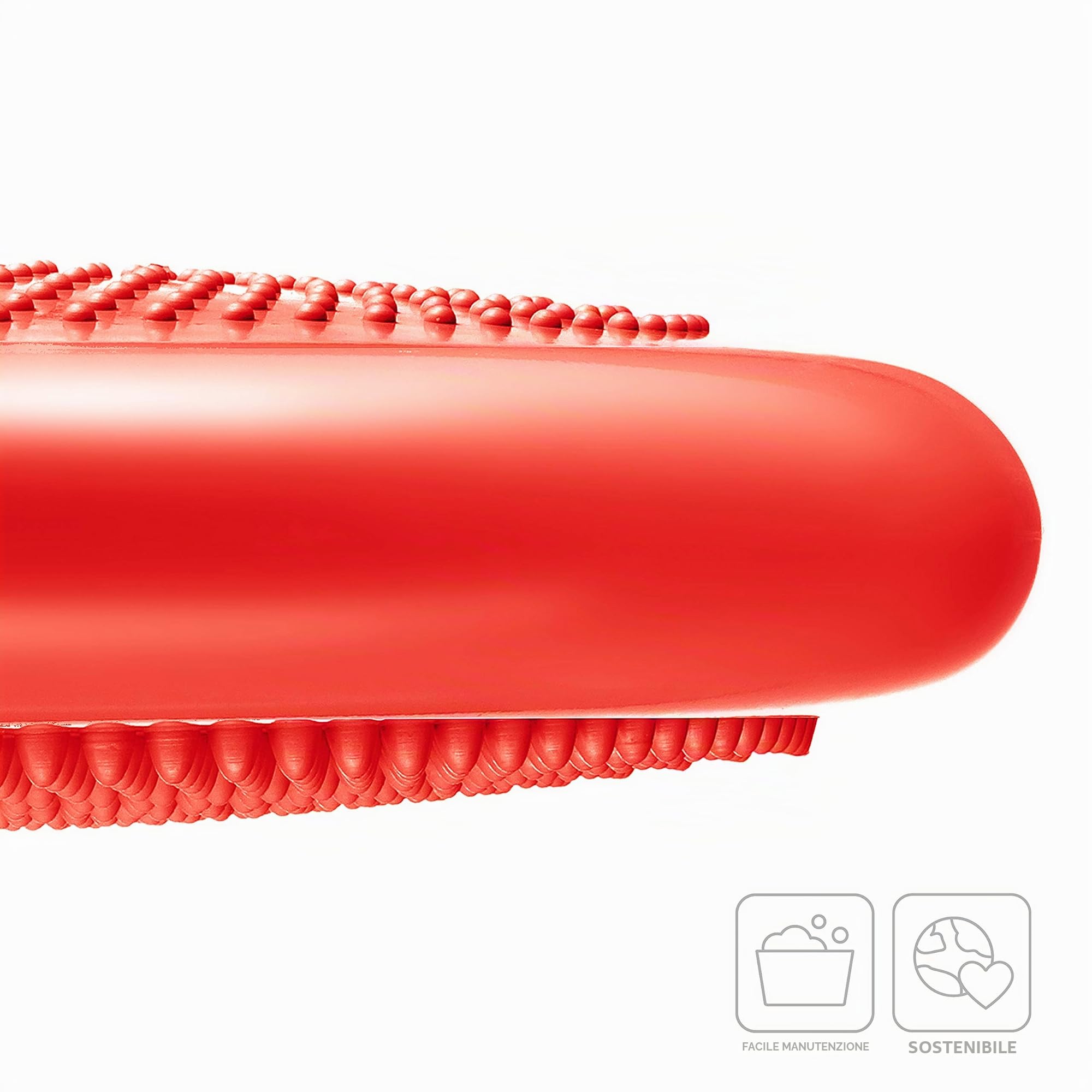 BODYMATE Pepper-RED - Cuscino per seduta con pompa di diametro 34 cm, cuscino di equilibrio, cuscino di equilibrio, cuscino per nodi, per allenamento, riabilitazione, coordinazione e allenamento