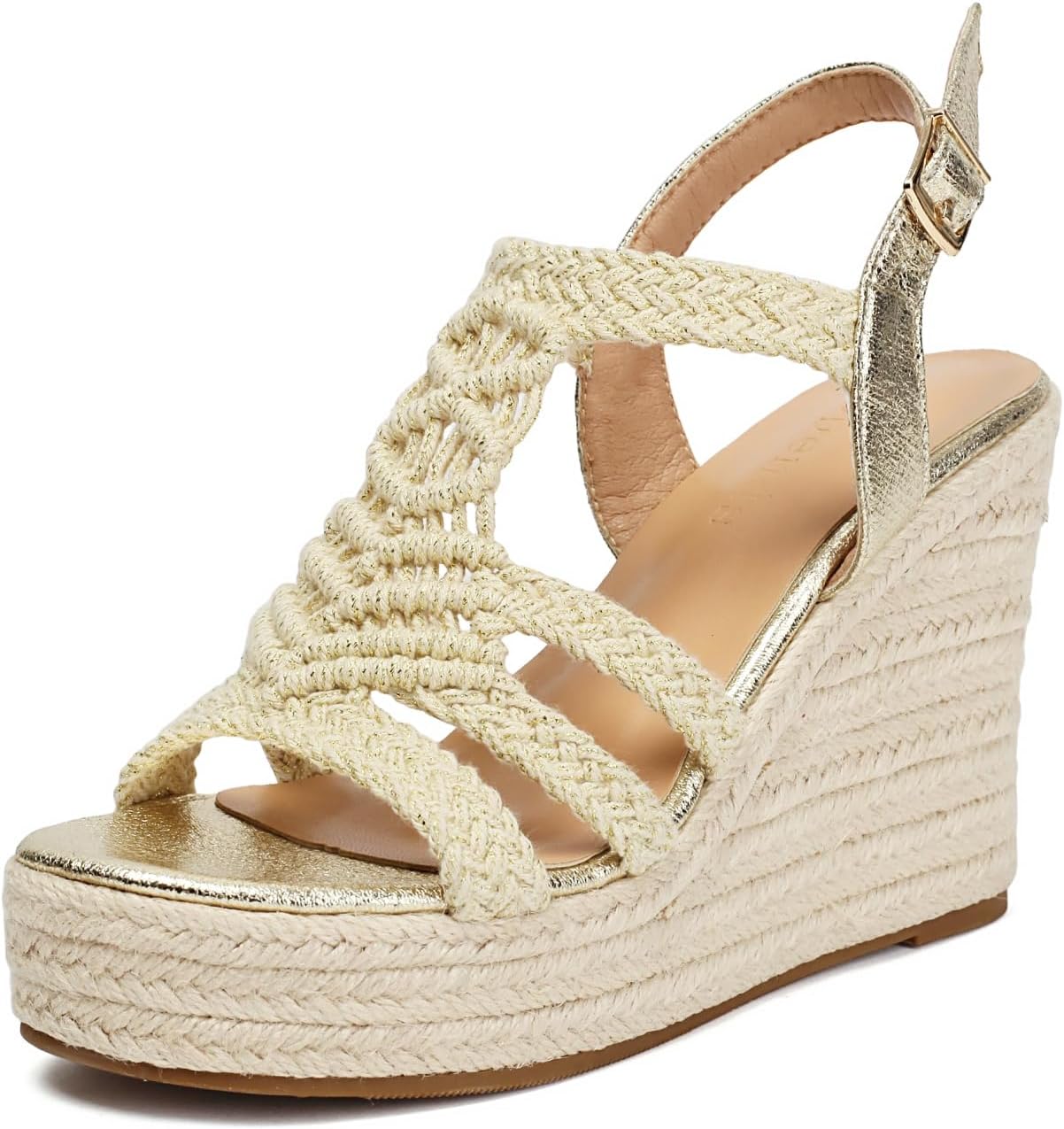 Sopends Espadrille Wedge Sandals for Women Platforms & Wedges