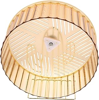 Ipetboom 3 Pçs Hamster Roda De Corrida Brinquedos Decoração Pequena Roda De Hamster Roda De Exercício De Hamster Rodas De Hamster De 8 Polegadas Roda De Rato Estável Roda De Rato Compacta