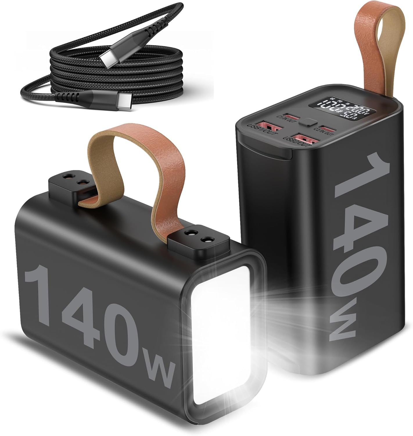 140W Laptop Portable Charger Power Bank 50000mAh(185Wh)