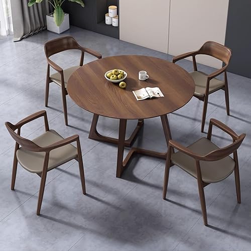 YVYKFZD Juego de mesa y silla de oficina, sala de recepción, mesa de centro de 5 piezas, mesa de comedor de cocina, mesa de conferencias, mesa de