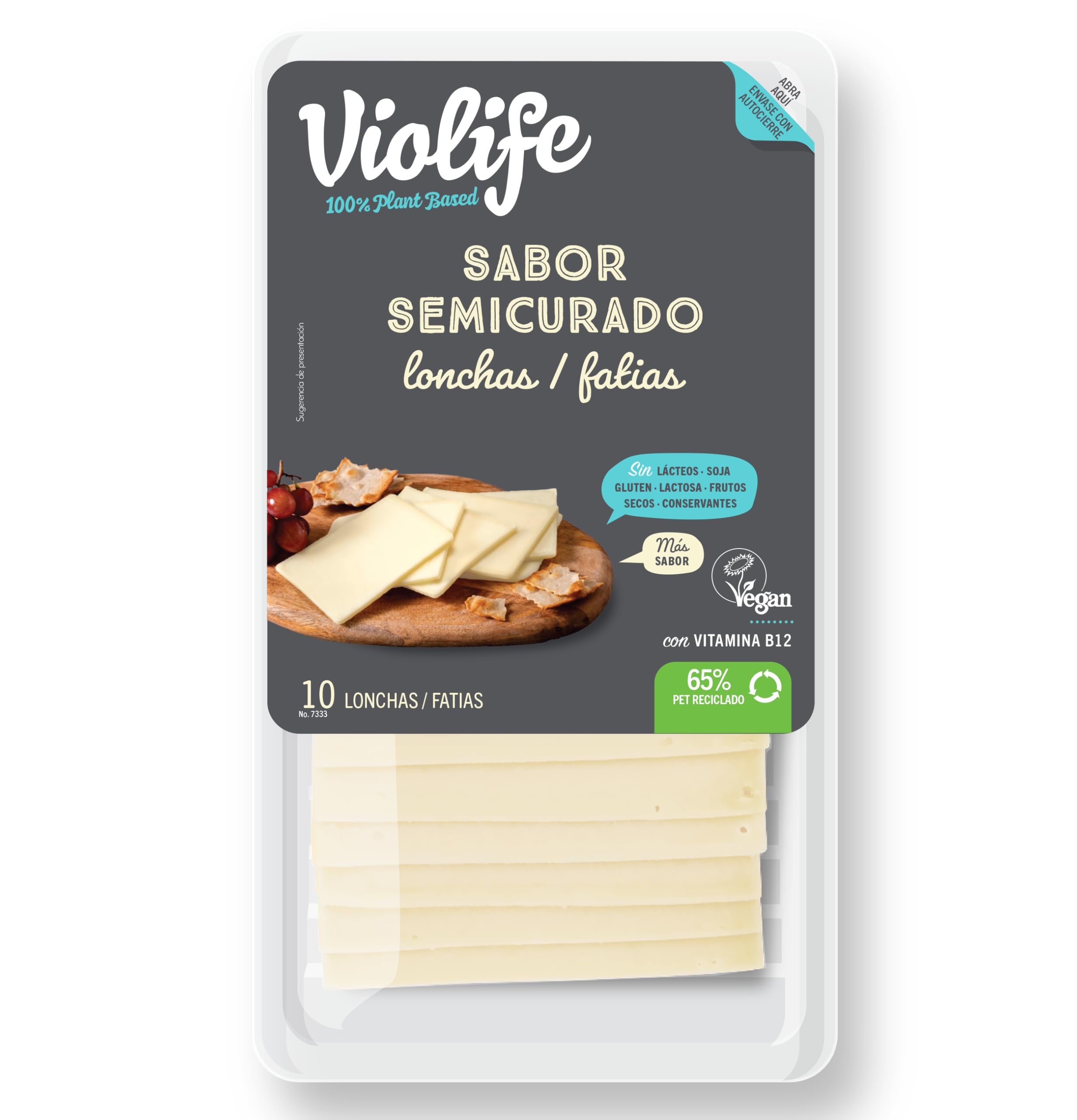 Violife Lonchas Sabor Semicurado 200g