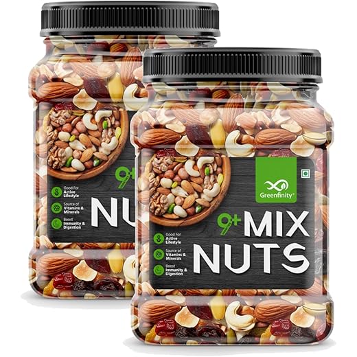GreenFinity Healthy Nutmix Jar Pack 1kg