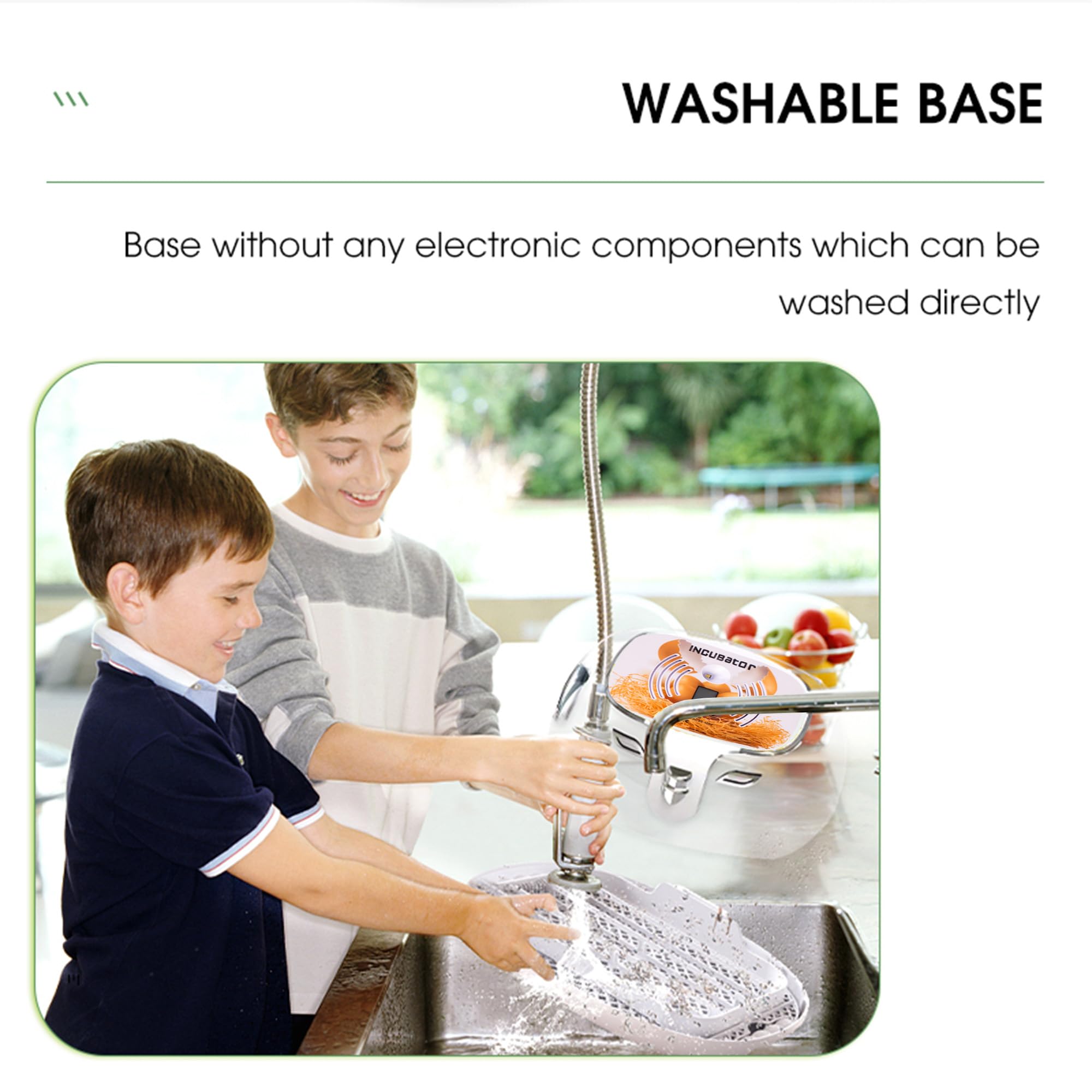 Egg Incubator with Humidity Display,LED Egg Candler,Automatic Egg