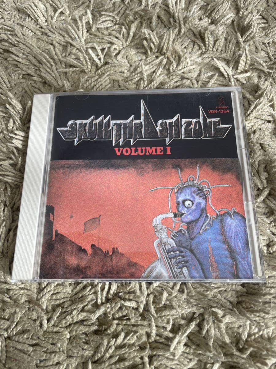 【見本盤】Skull Thrash Zone Volume I 帯・インサート付 見本盤Skull Thrash Zone Volume I 帯・インサート付