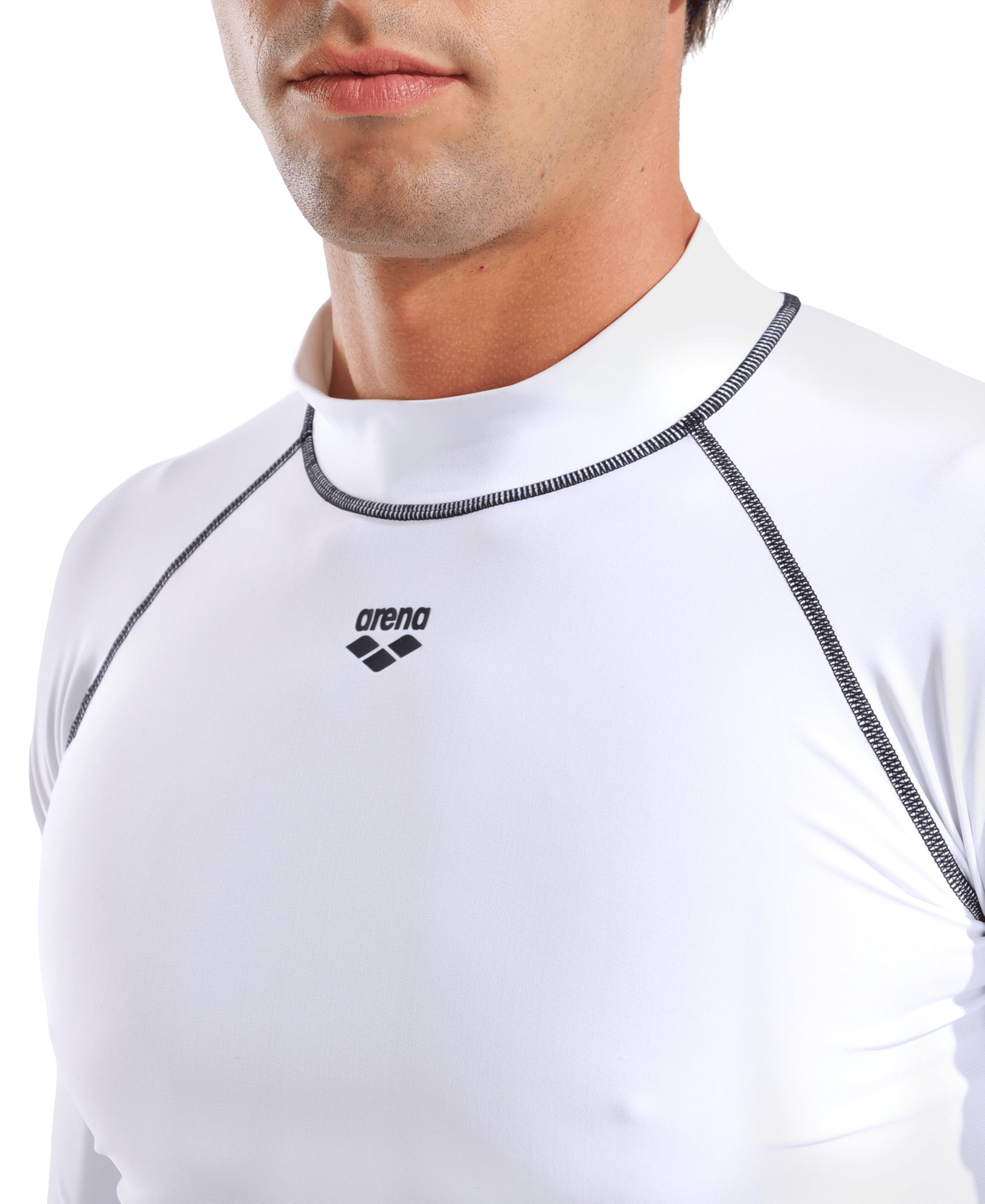 Arena Herren M Arena Rash Vest L/S Graphic Shirt