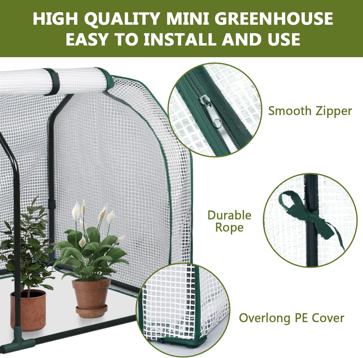 LYNSLIM Greenhouse (Black)