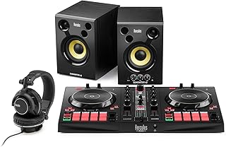 Hercules DJ Essentials Kit – All-in-One Kit to Learn to DJ – Software and Tutorials Included